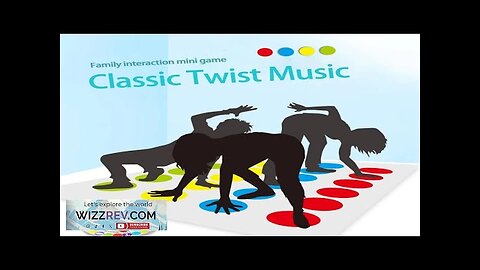 Twist Game Funny Kid Family Body Twist Move Mat Board Game Party Review