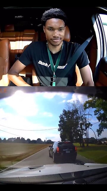 Driver attempts to block another driver from making a legal pass