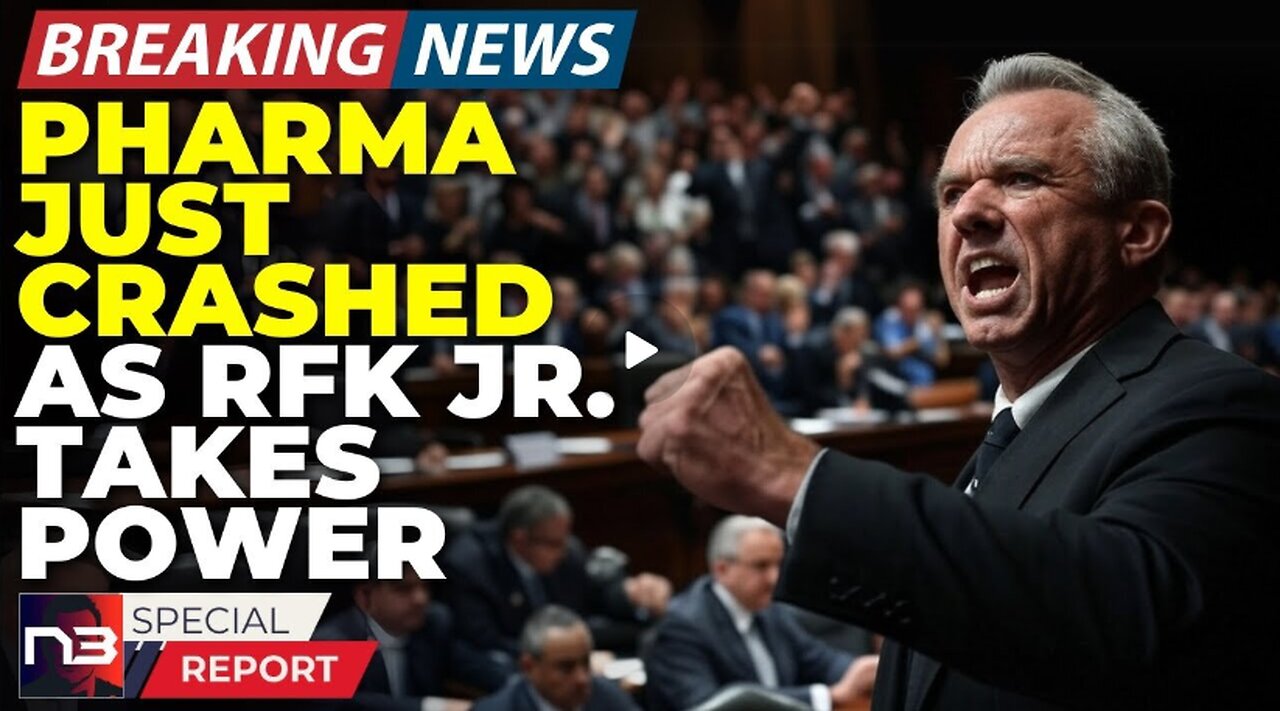 Breaking: RFK Jr. Just Got Confirmed And Look What Happened to Big Pharma Executives Seconds Later