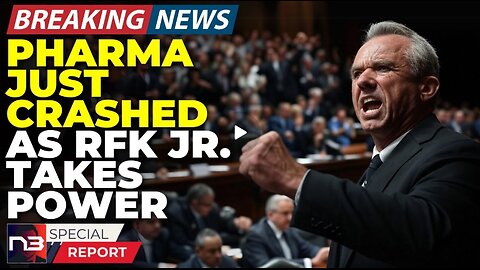 Breaking: RFK Jr. Just Got Confirmed And Look What Happened to Big Pharma Executives Seconds Later