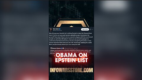 Obama's Favorite List is Epstein's Client List - Alex Jones on X