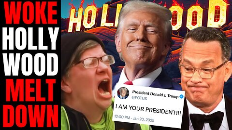 Woke Hollywood And The Media Have A PATHETIC MELTDOWN Over President Donald Trump