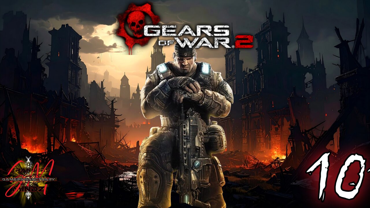 GEARS OF WAR 2 Gameplay EP 10 - ROAD RAGE! (FULL GAME)