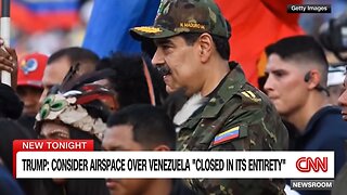 Trump escalates his stance on Venezuela, arguing that its airspace should effectively be closed