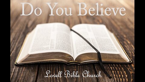 Do You Believe