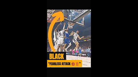 ANTHONY BLACK SLAM OVER FOUR DEFENDERS😱🔥