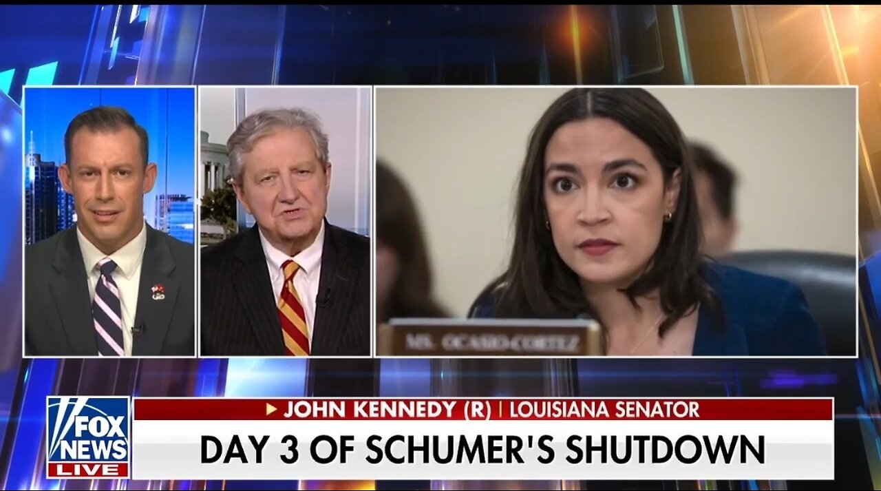 Sen Kennedy: AOC Speaks English And Stupid!