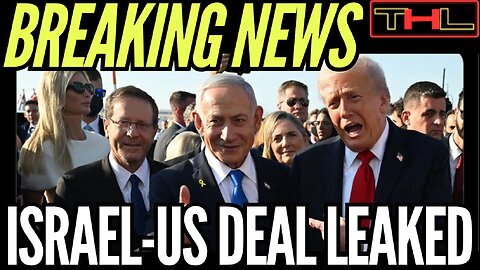 BREAKING NEWS | LEAKED REPORT ISRAEL SEEKS 20-YR US WEAPONS DEAL AS NETANYAHU DOES DAMAGE CONTROL