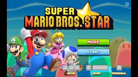 Super Mario Bros Star