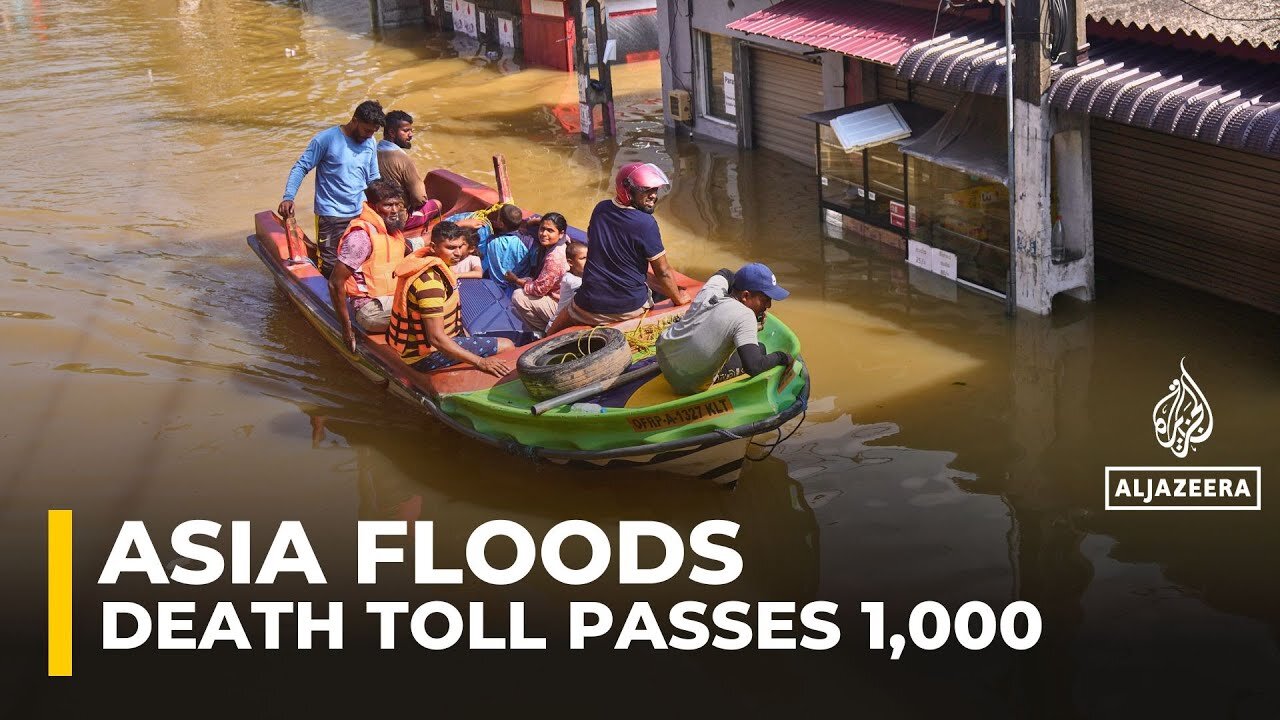 More than 1,000 killed in floods across Indonesia, Sri Lanka as rescue efforts continue
