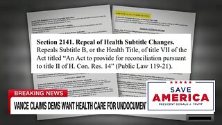 PROOF - Healthcare for illegal immigrants