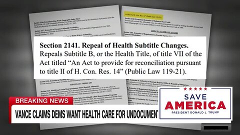 PROOF - Healthcare for illegal immigrants