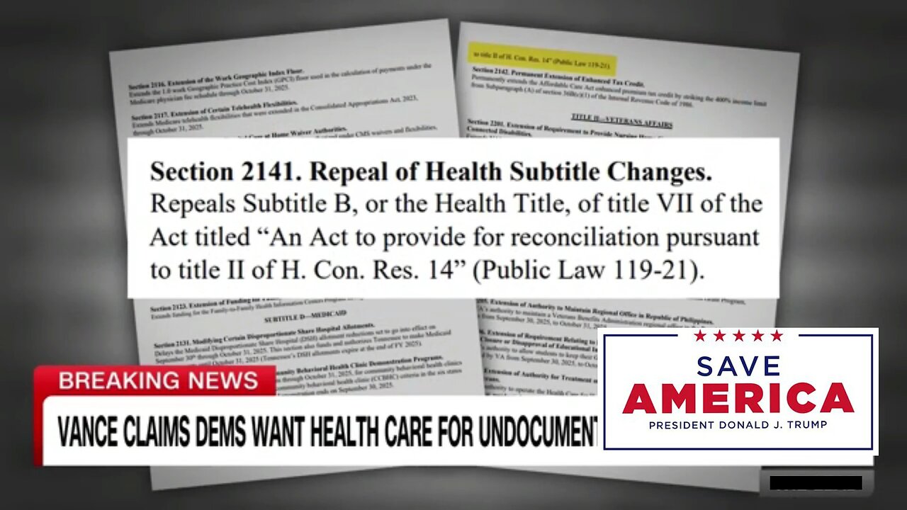 PROOF - Healthcare for illegal immigrants