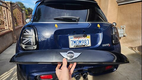 How-To: Mini Cooper REAR Hatch Release/ Liftgate Removal