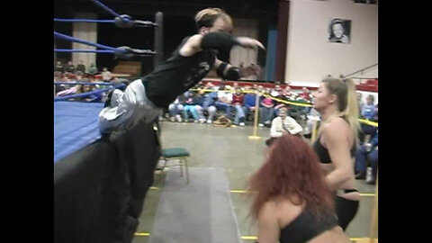 C4W ladies tag match