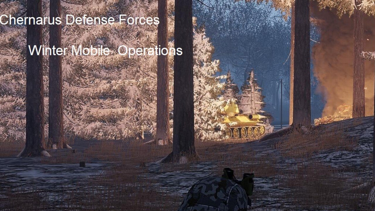 Arma 3: Chernarus Defense Forces Mobile Defensive Combat Operations in Chernarus
