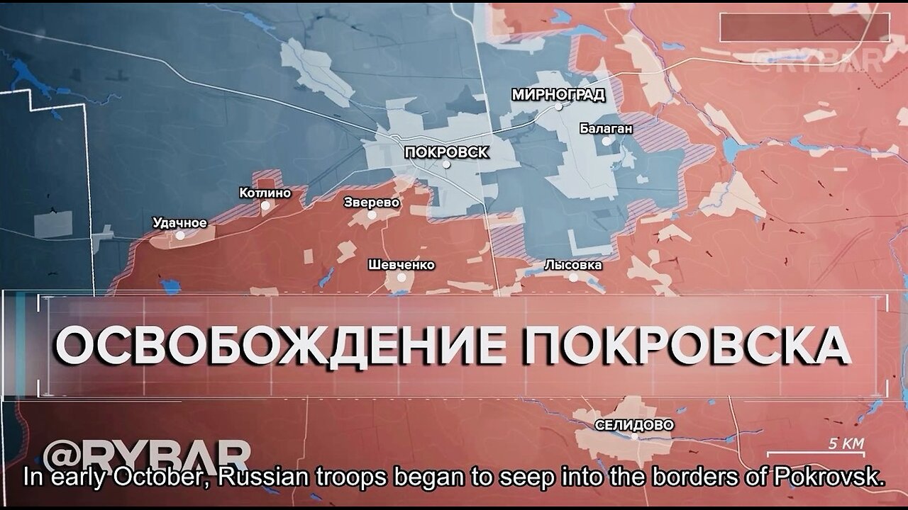 🇷🇺 🏹 🎣 Rybar’s Analysis: Liberation of Pokrovsk