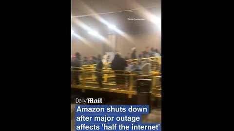 "Experts say we 'can't rule out a cyberattack'' as Half the internet' goes down after Amazon cloud outage leaving millions unable to use Ring, Alexa, and banking apps