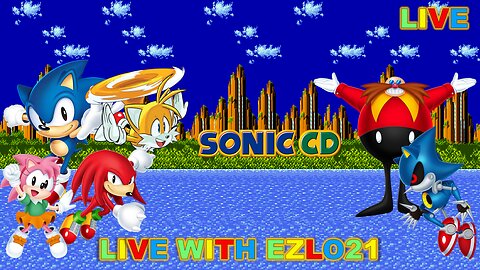 🎃 Sonic Origins Plus Sonic CD on Switch 2 Spooktober Day 19 | Live with EZLO21 👻