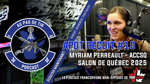 APDT Reçoit #10 - Myriam Perreault - Association des Conducteurs de Chiens de Sang du Québec