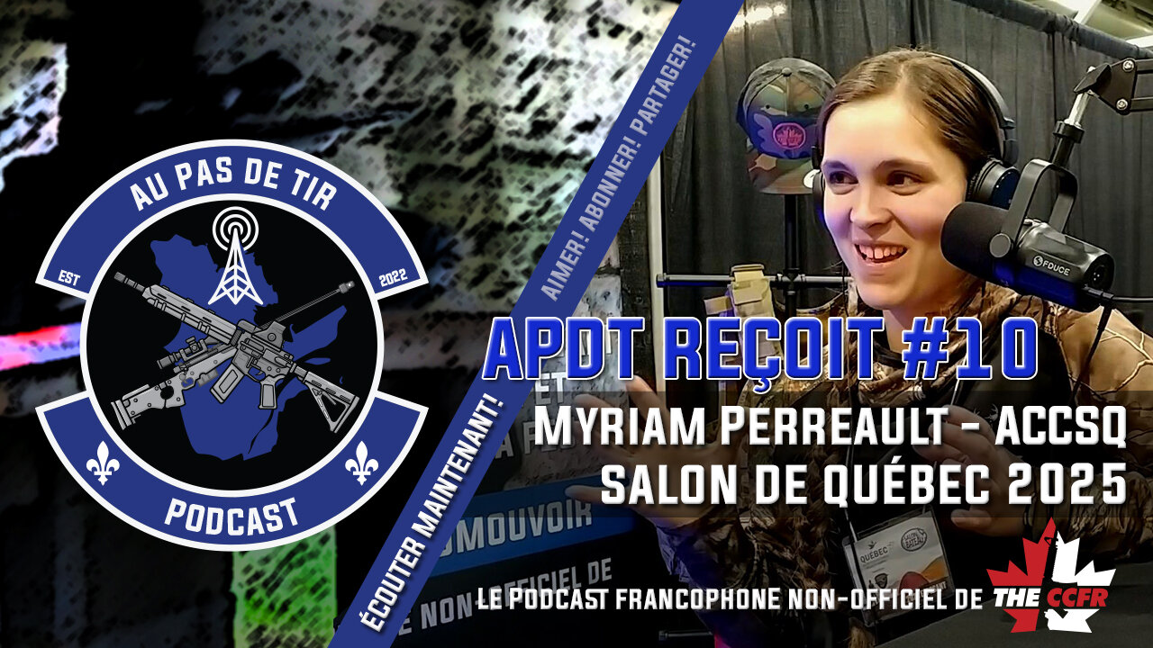APDT Reçoit #10 - Myriam Perreault - Association des Conducteurs de Chiens de Sang du Québec