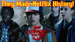 Stranger Things Makes Netflix History As FINAL Season Drops! Top Ten Charts Filled With Past Seasons