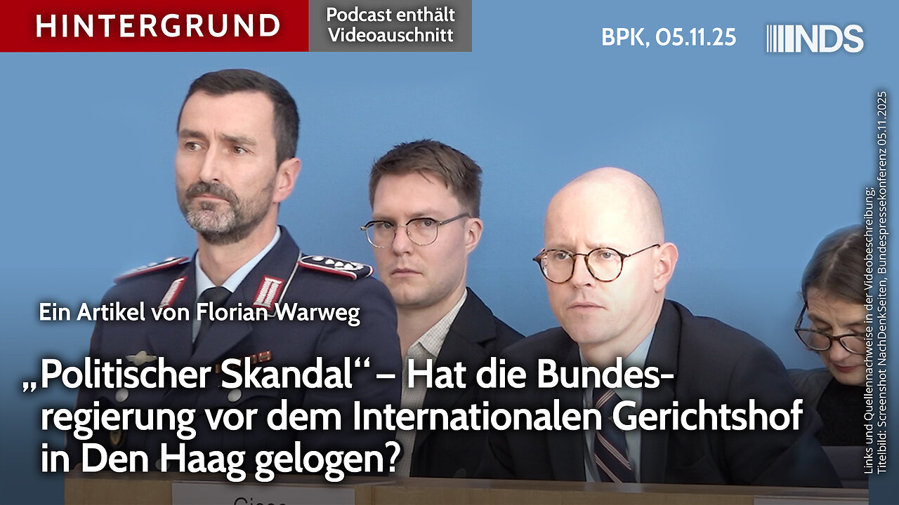„Politischer Skandal“. Hat Regierung vor dem Internationalen Gerichtshof in Den Haag gelogen? BPK HG