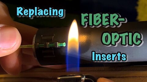 HOW TO-Replacing Fiber Optic Sight Rods (It’s Actually Quite Easy) #techtips