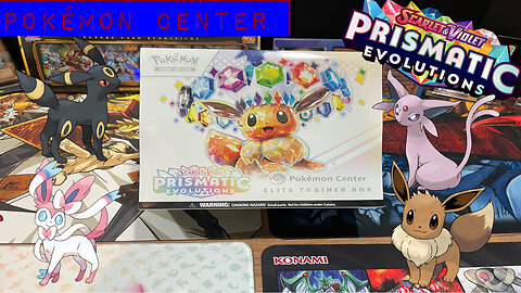 Pokémon center prismatic evolution ETB