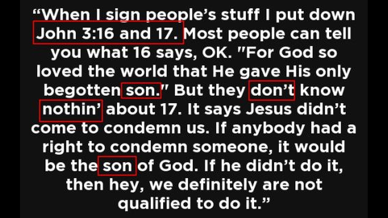 John 3:16; Films and Bible "versions"!