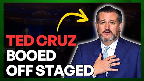 Ted Cruz BOOED Off Stage by Christians Over Israel Support