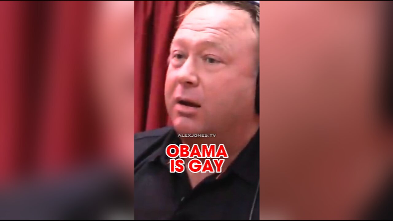 Alex Jones: WikiLeaks Email Proves Obama is Gay - Joe Rogan Experience 911