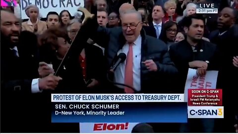 Chuck Schumer Now SCREAMING at the Top of His Lungs "We will win! We won't rest!" 'The Democrat Party has totally collapsed.'