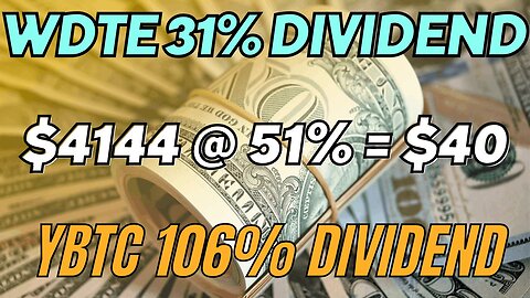 The Weekly | Dividend | Exchange-Traded Fund (ETF) | High Risk | Portfolio | Ep #W1