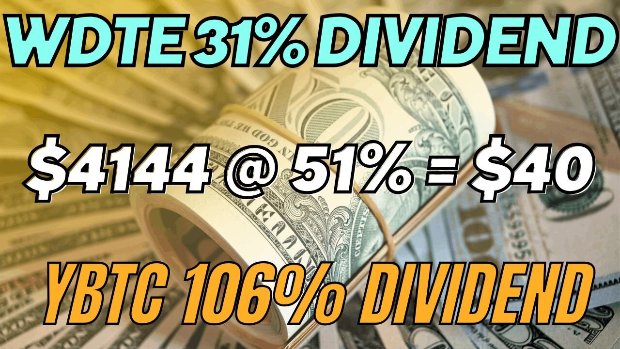 The Weekly | Dividend | Exchange-Traded Fund (ETF) | High Risk | Portfolio | Ep #W1