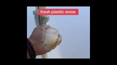 FRESH PLASTIC SNOW IN ONTARIO