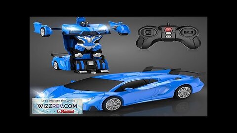 Remote Control Car Transform Robot RC Cars with Cool Headlights 2.4Ghz Kids Review