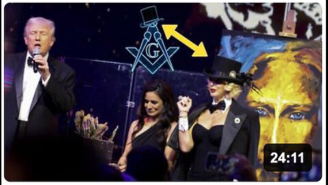 The great Trump Gatsby New Nears Eve Gala! Elites mock Jesus in freemasonic ritual auction!