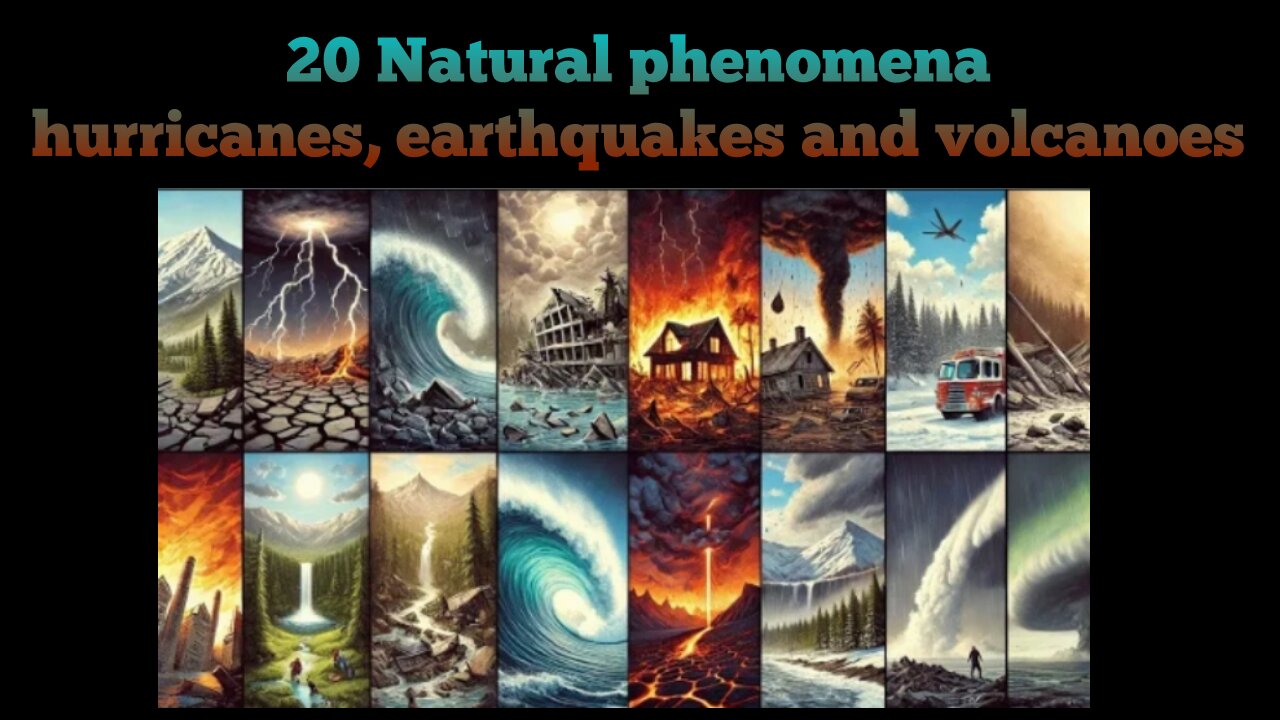 20 Natural phenomena: