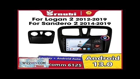 Srnubi Android 13 Carplay Car Radio Multimedia Player for Renault Logan 2 Review