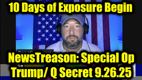 Military Op 9.26.25: Trump Drops Bombshell, Military Making Mass Arrests