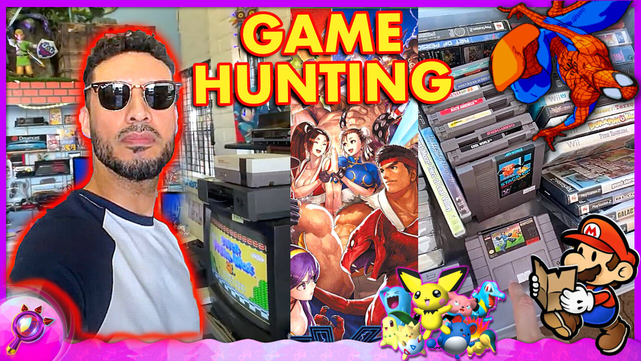 Video Game Hunting - Game Pickups Vlog (Video Game Haul)