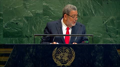 Saint Vincent and the Grenadines PM Ralph Gonsalves UN Speech: Gaza, Taiwan & Climate Alarm