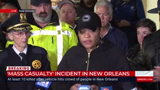 New Orleans Mayor Refers to Car-Ramming Incident as TERRORISM