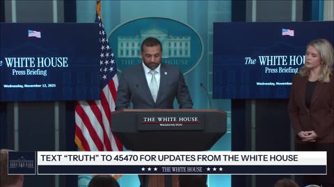 Press Secretary Karoline Leavitt Briefs Members of the Media, Nov. 12, 2025