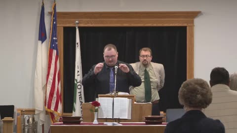 Wednesday Evening. Bro Daniel Troyer