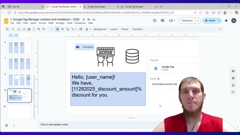 1.4. pt.2/2 Theoretically about Triggers, Tags, Variables in Google Tag Manager | Variables