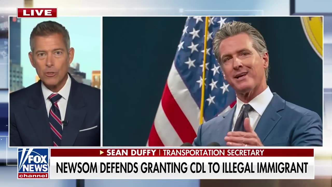Transportation secretary delivers DISTURBING message to Newsom after deadly crash