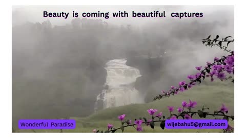 beauty with beautiful nature