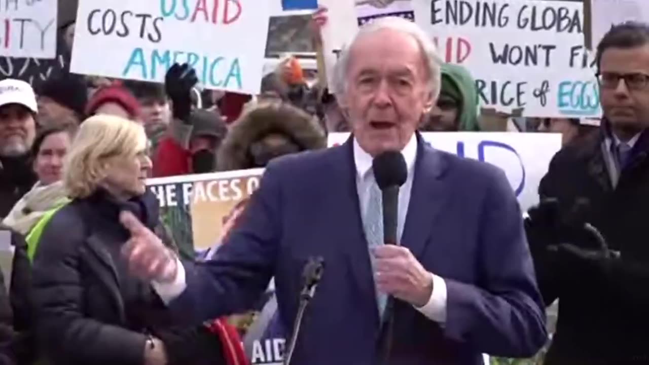Ed Markey: We need “millions” to “descend on Washington DC!”
